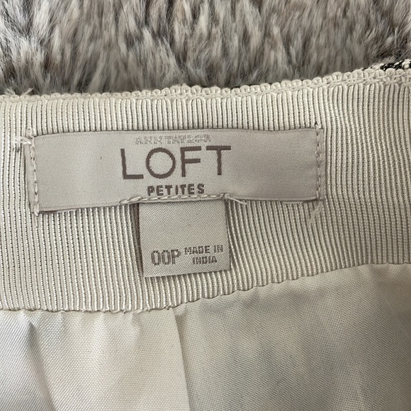 LOFT Metallic Mini Skirt - Picture 2 of 4